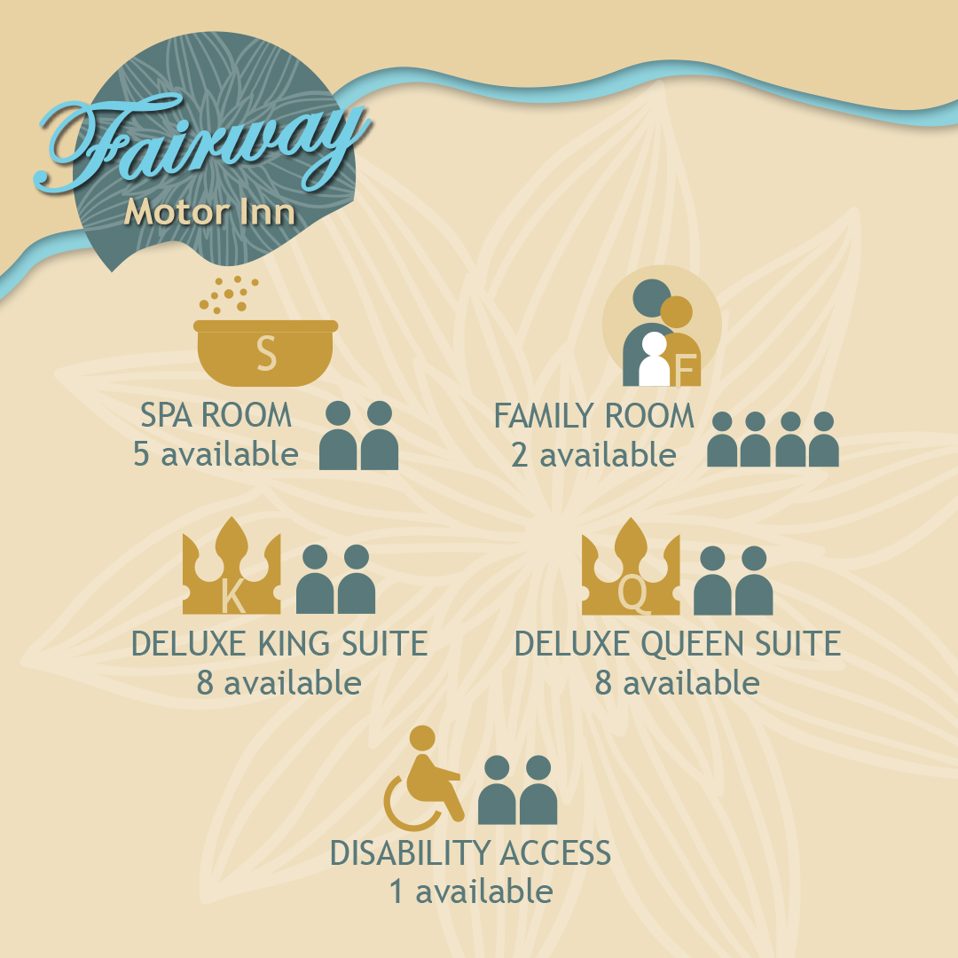 Group bookings at the Fairway Merimbula