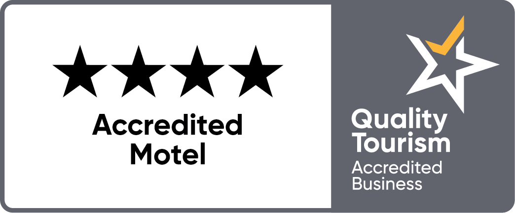Quality Tourism accreditation, 4 stars!